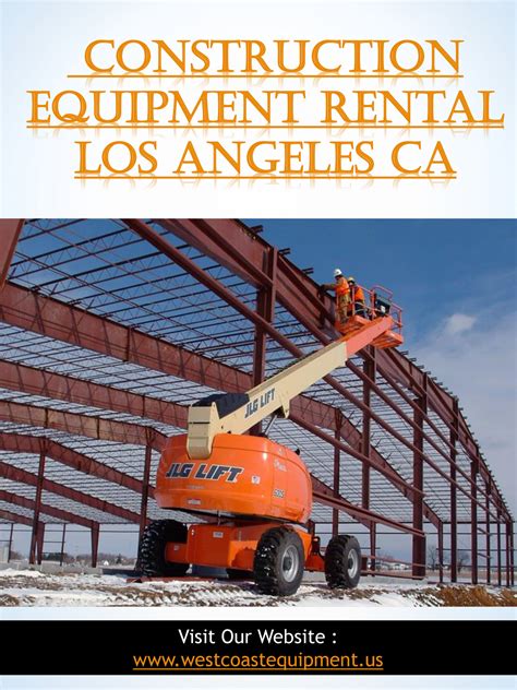 equipment rentals orange county ca.